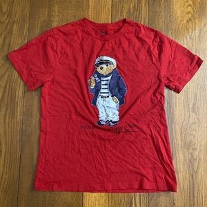POLO Ralph Lauren Red Nautical Bear T-Shirt